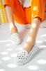 Evida Beyaz Cilt Babet Ayakkabı resmi
