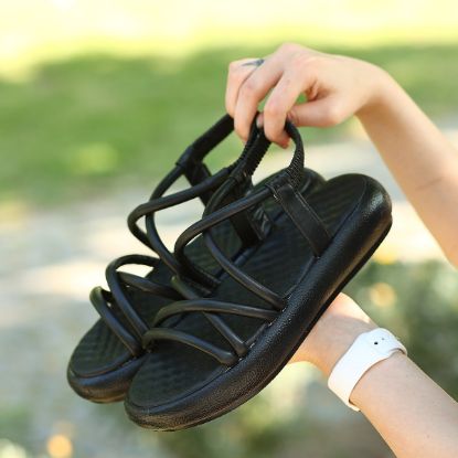 Arfi Siyah Cilt Sandalet resmi