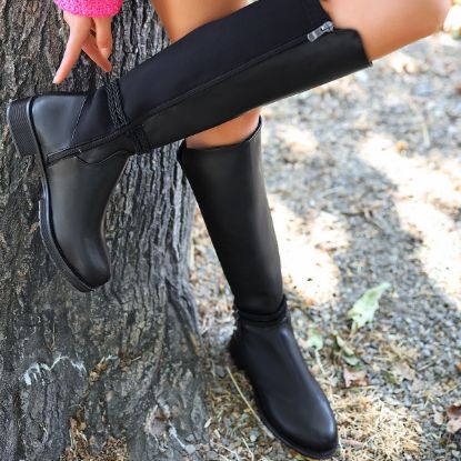 Mayi Siyah Cilt Çizme resmi