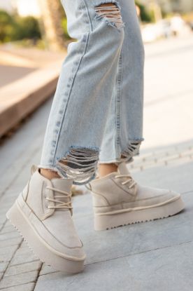 Davina Bej Süet Bağcıklı Bot resmi