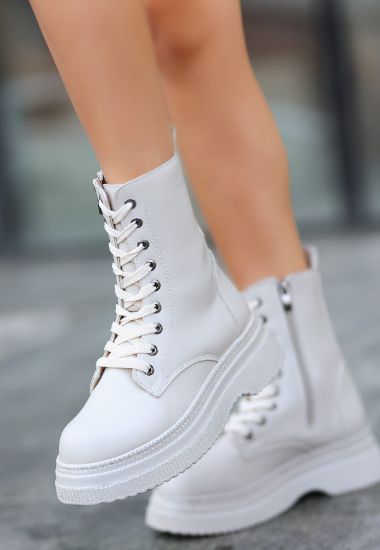 Roxan Bej Cilt Bağcıklı Bot resmi