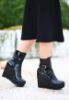 Jeila Siyah Rugan Dolgu Topuk Bot resmi