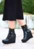 Jeila Siyah Rugan Dolgu Topuk Bot resmi