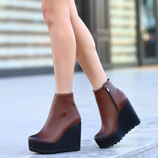 Rosol Taba Cilt Dolgu Topuk Bot resmi