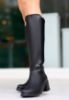 Emrat Siyah Cilt Topuklu Çizme resmi