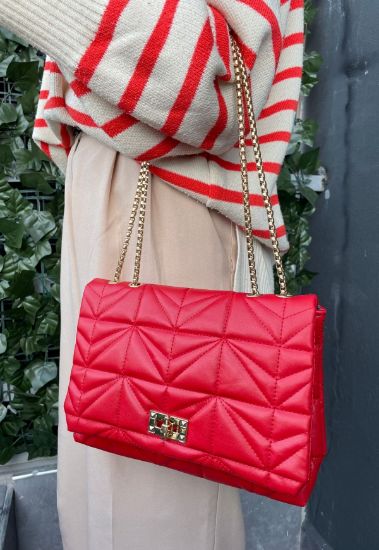 Larsa Kırmızı Cilt Çanta resmi