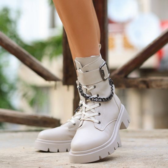 Insa Bej Cilt Bağcıklı Bot resmi