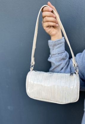 Cinda Bej Rugan Çanta resmi