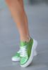 Nonti Yeşil Rugan Bağcıklı Spor Ayakkabı resmi
