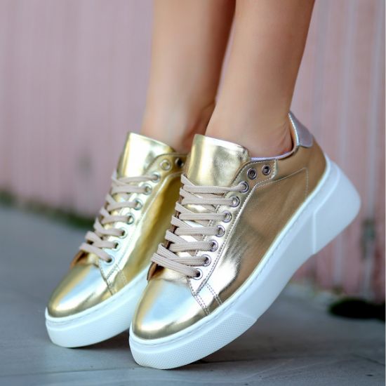 Nonti Gold Rugan Bağcıklı Spor Ayakkabı resmi