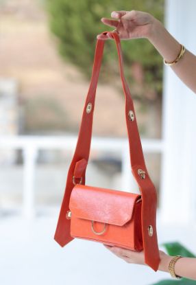 Owan Turuncu Cilt Çanta resmi