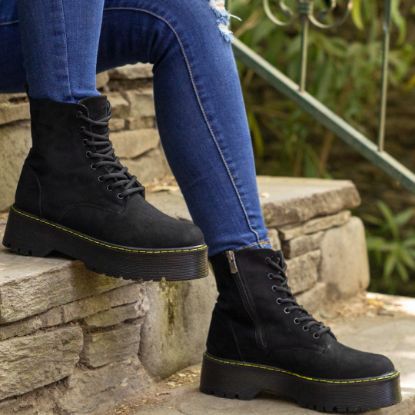 Ponter Siyah Süet Bot resmi