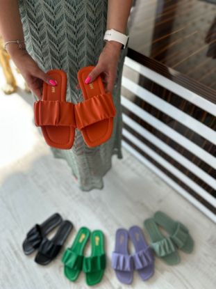 Nanta Turuncu Cilt Terlik resmi