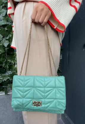 Larsa Mint Yeşili Cilt Çanta resmi