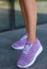 Garf Lila Örgülü Spor Ayakkabı resmi