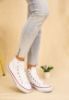 Kori Beyaz Keten Bot Spor Ayakkabı resmi