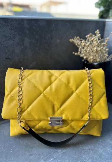 Jota Sarı Cilt Çanta resmi