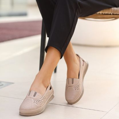 Poer Nude Cilt Babet Ayakkabı resmi