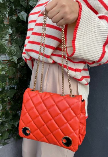 Oksa Turuncu Cilt Çanta resmi