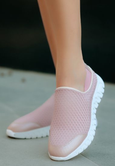 Moni Pudra Streç Babet Ayakkabı resmi