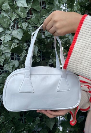 Sadra Beyaz Cilt Çanta resmi