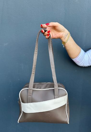 Laer Kahverengi Cilt Çanta resmi