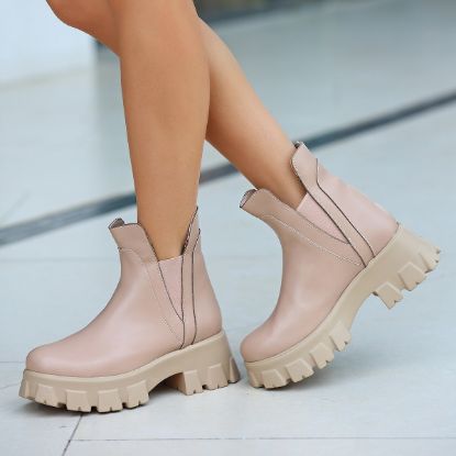 Jati Nude Cilt Dolgu Topuk Bot resmi