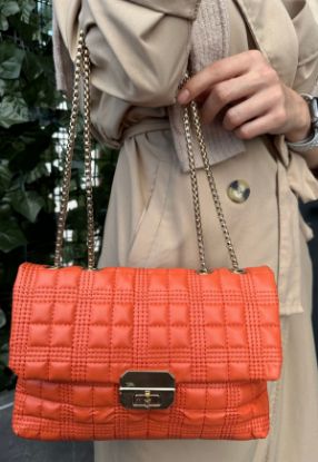 Darya Turuncu Cilt Çanta resmi