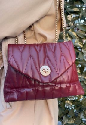 Yuliya Bordo Cilt Çanta resmi