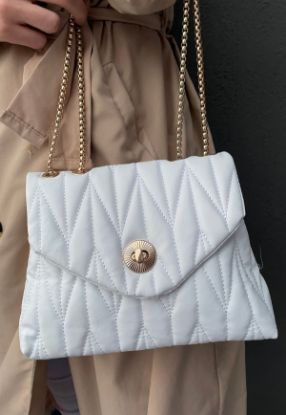 Yuliya Beyaz Cilt Çanta resmi