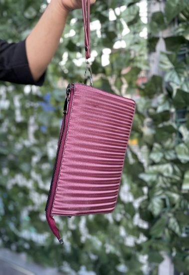 Toos Bordo Cilt El Çantası resmi