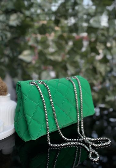 Jaime Yeşil Cilt Çanta resmi