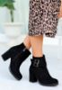Atka Siyah Süet Topuklu Bot resmi